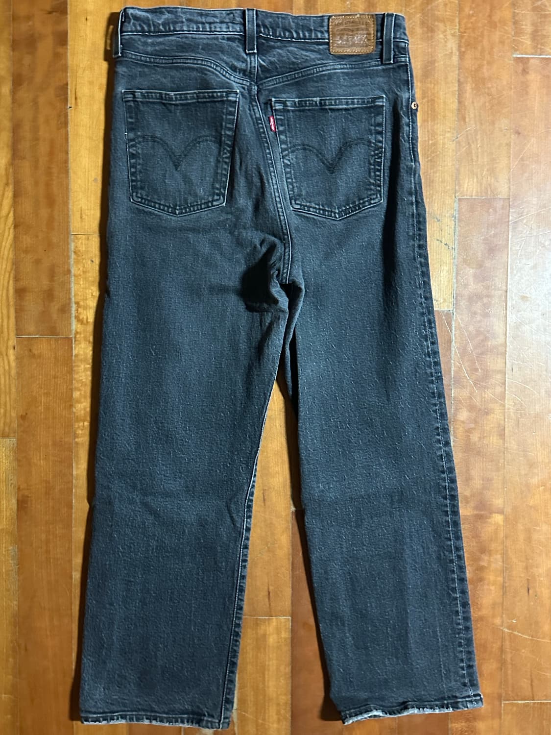 리바이스 빅E 스트레이트 흑청데님 30 상품이미지5