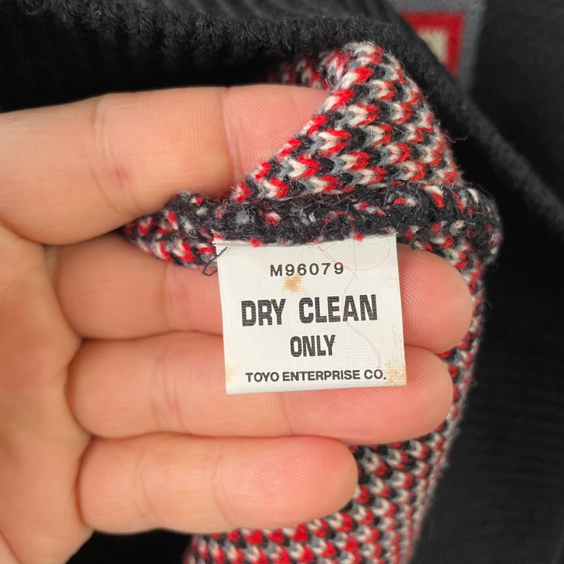 스타일 아이즈 크로스 패턴 니트자켓 상품이미지9