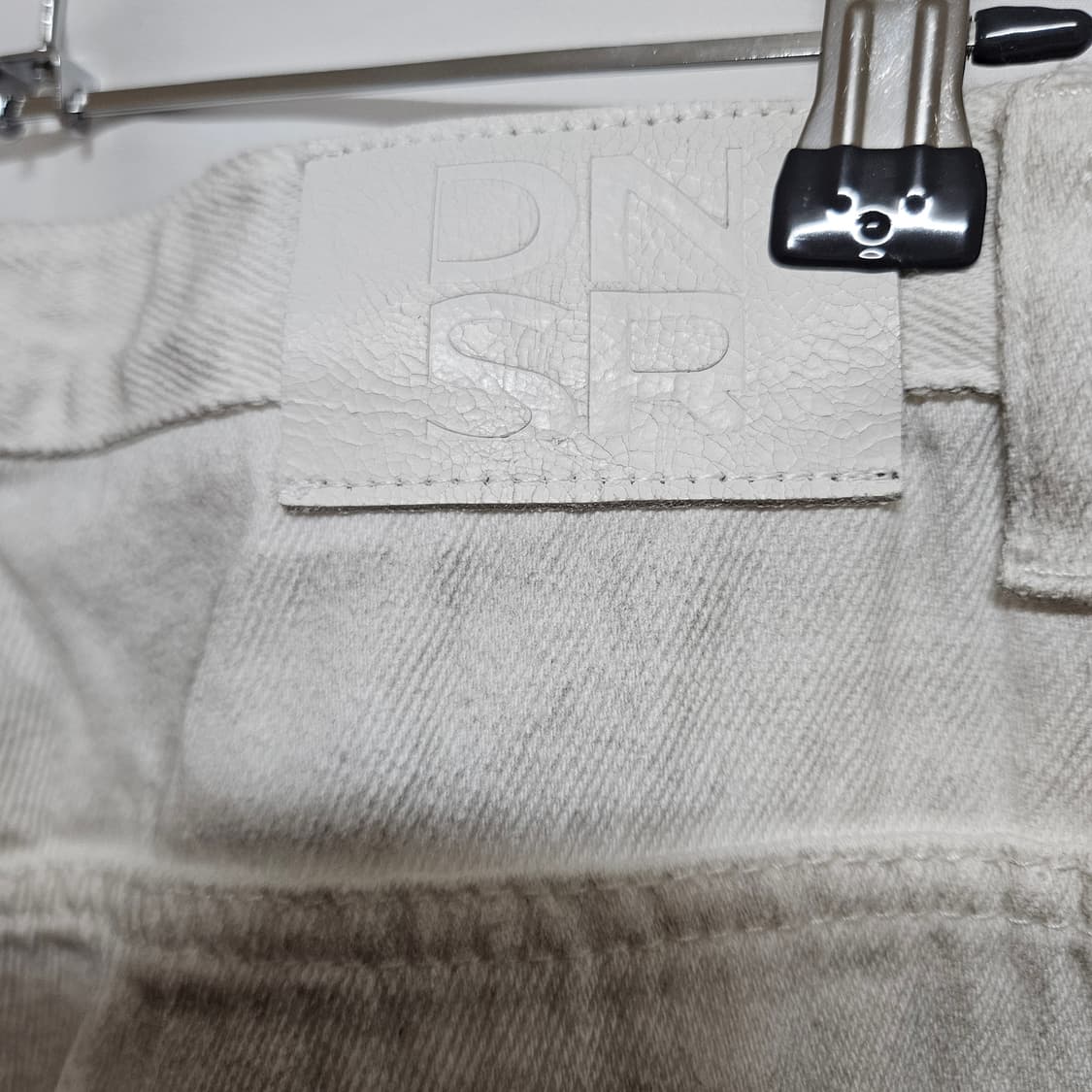 S DNSR 사이드 버튼 더티 화이트 데님팬츠 상품이미지8