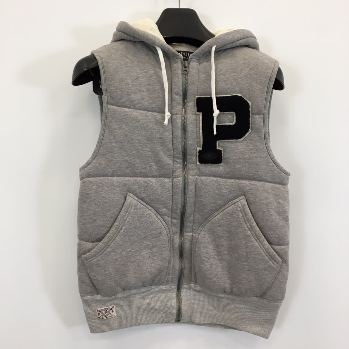 폴로 랄프로렌 상위라인 그레이 패딩베스트 XS 상품이미지1