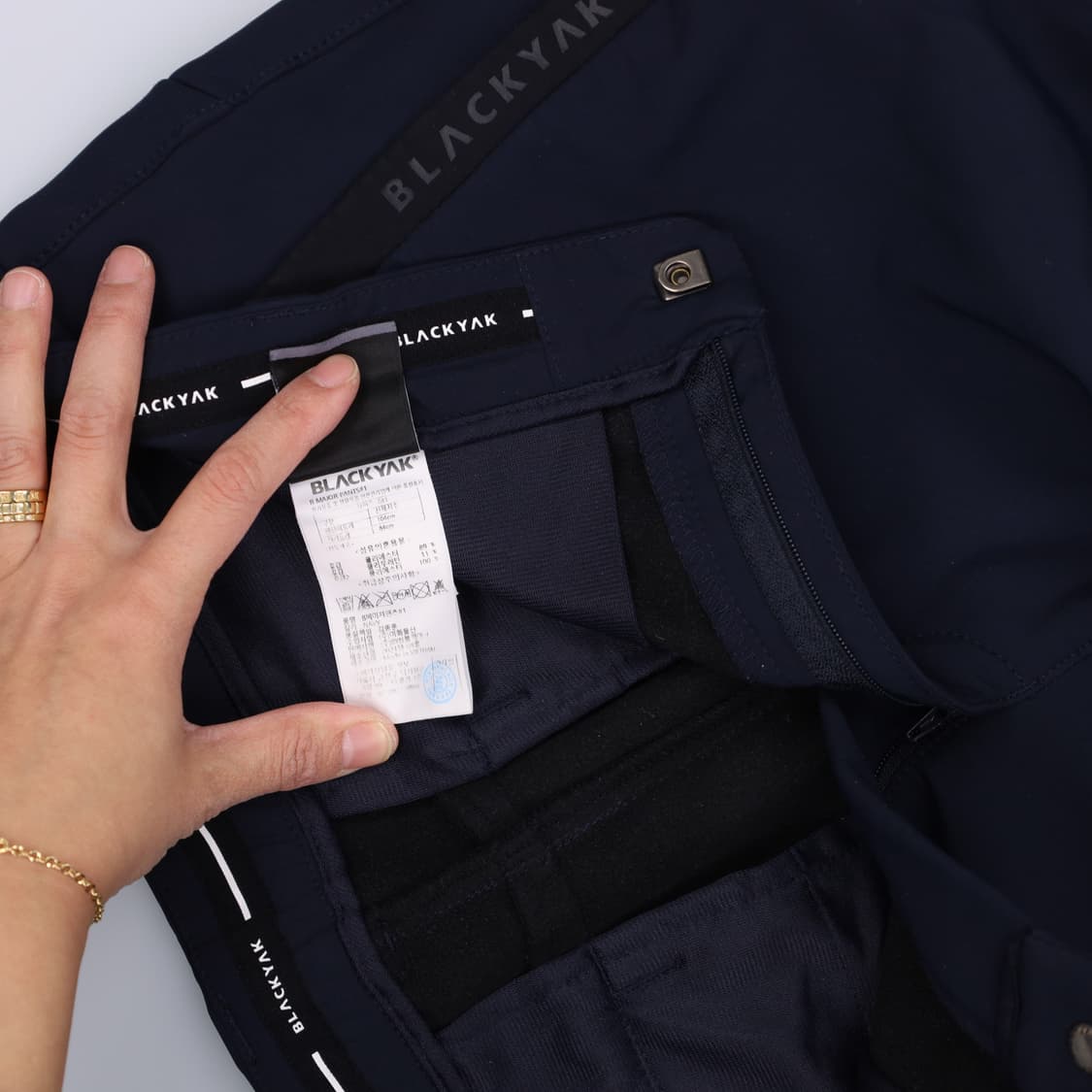 81 블랙야크 기모 일자팬츠 0318H1 상품이미지4