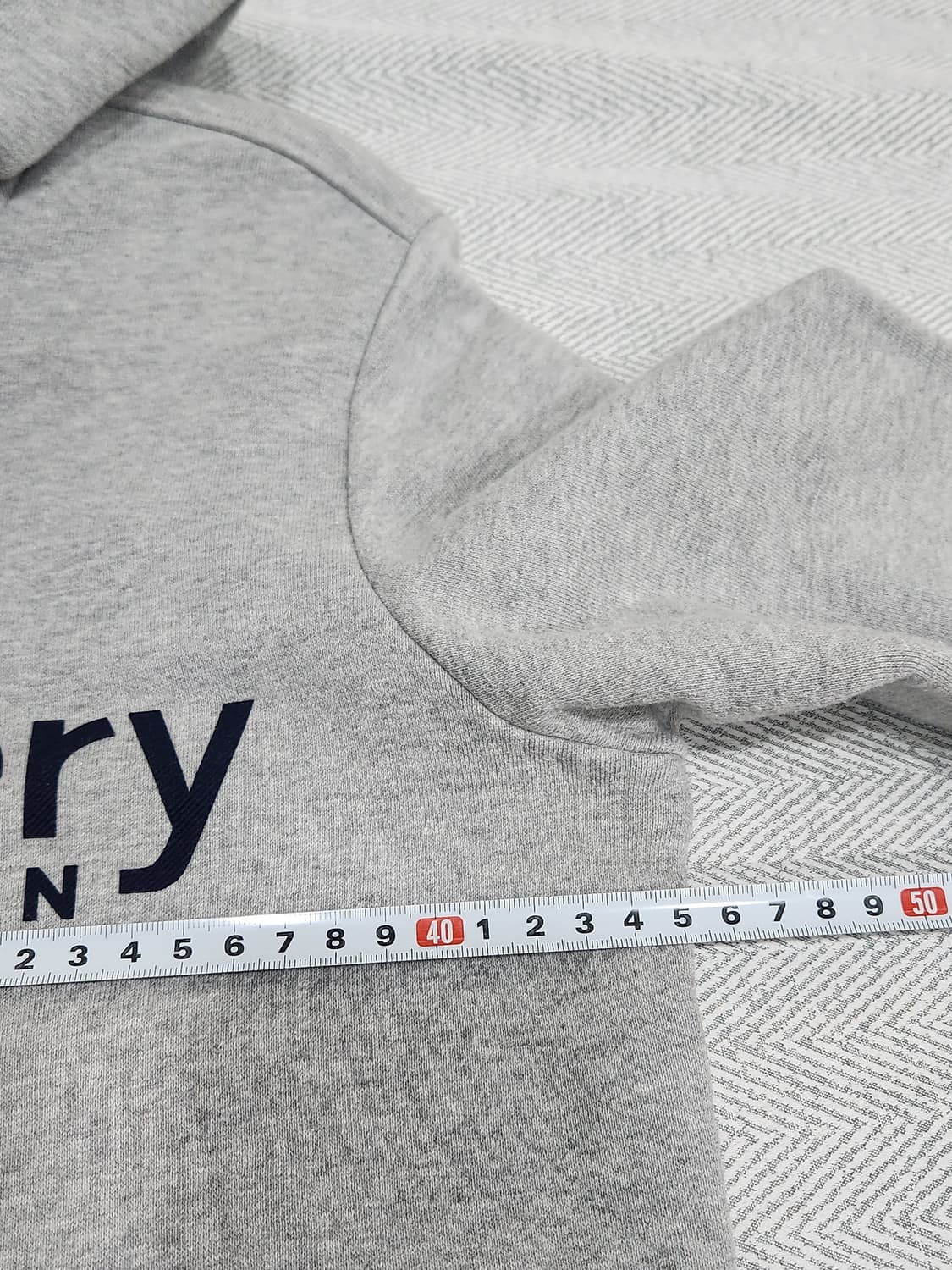 디스커버리 그레이 후드티 여성 90사이즈 상품이미지6