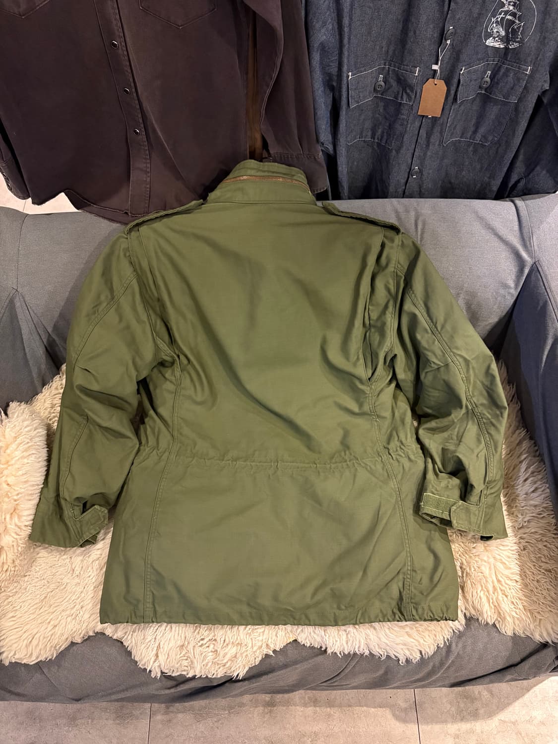 알파 인더스트리 70s 3세대  m65 필드자켓 미디움 롱 상품이미지3