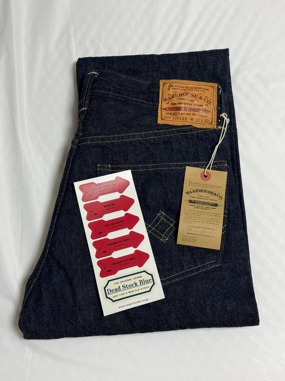 [30] 웨어하우스 DSB 1001x 원워시 새상품 상품이미지2