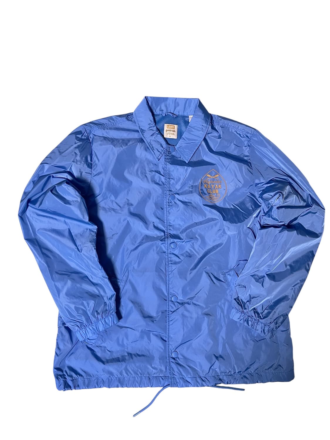 (새상품) 리바이스 Highwater 코치 자켓 골드 탭 M 상품이미지1