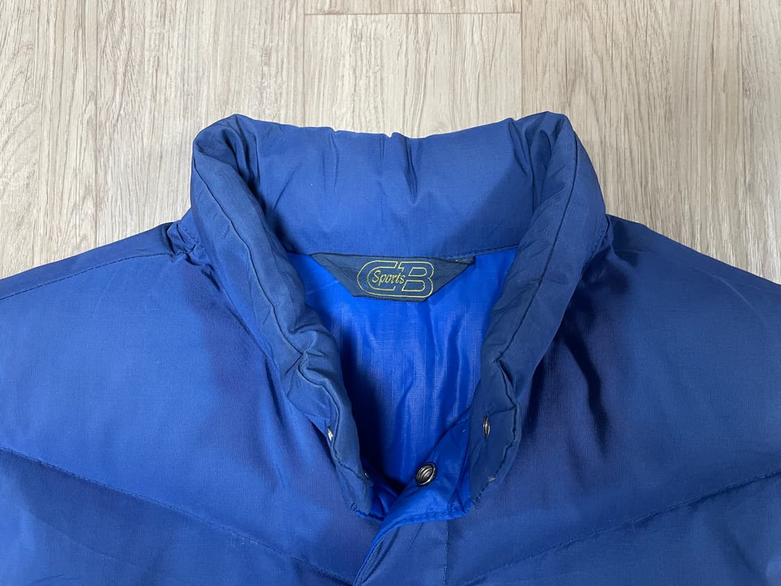 ~95) 70s CB스포츠 60&40 다운 패딩베스트(RRL&LVC&폴로 상품이미지3