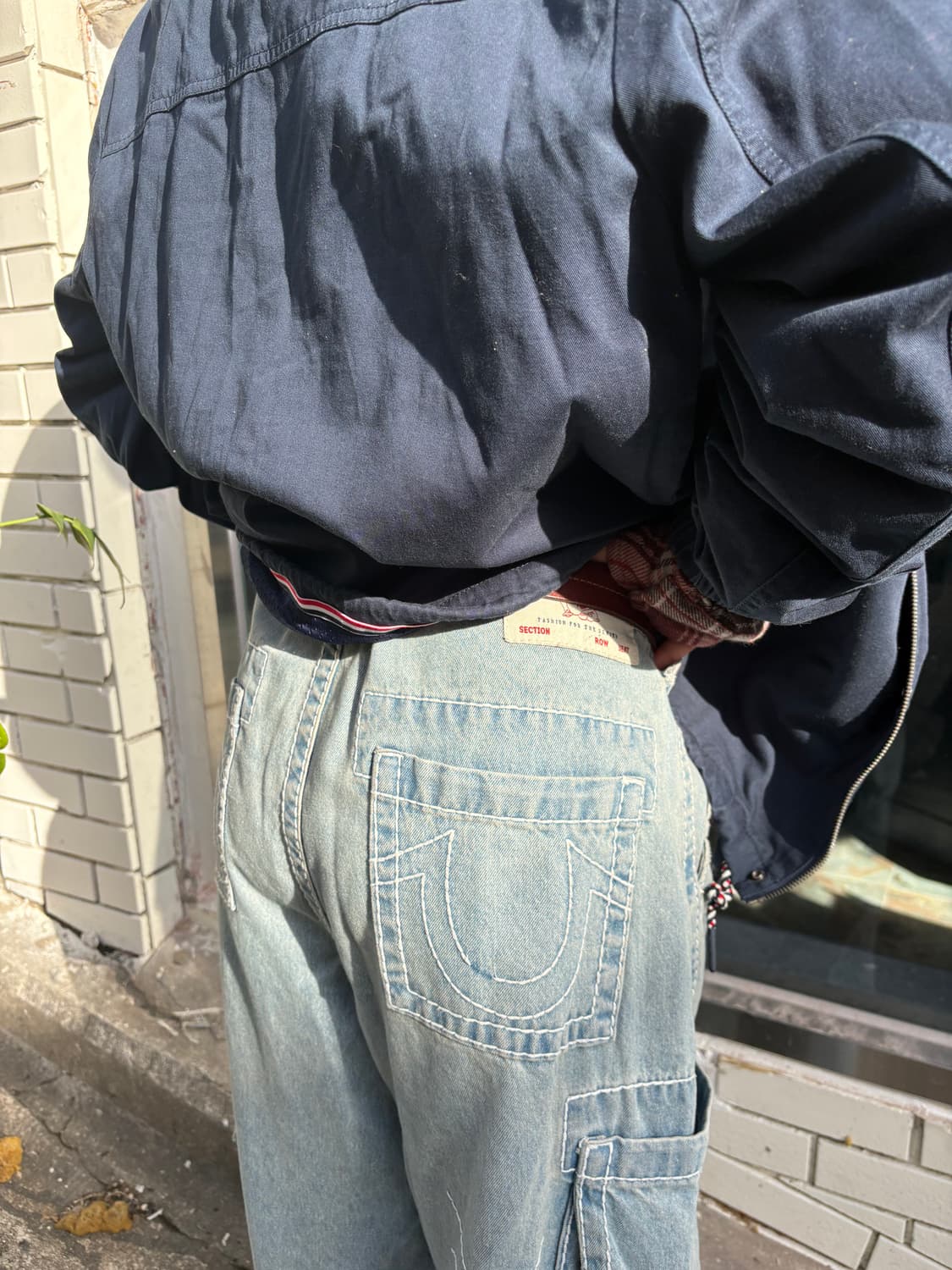 트루진 데님카고팬츠 상품이미지1