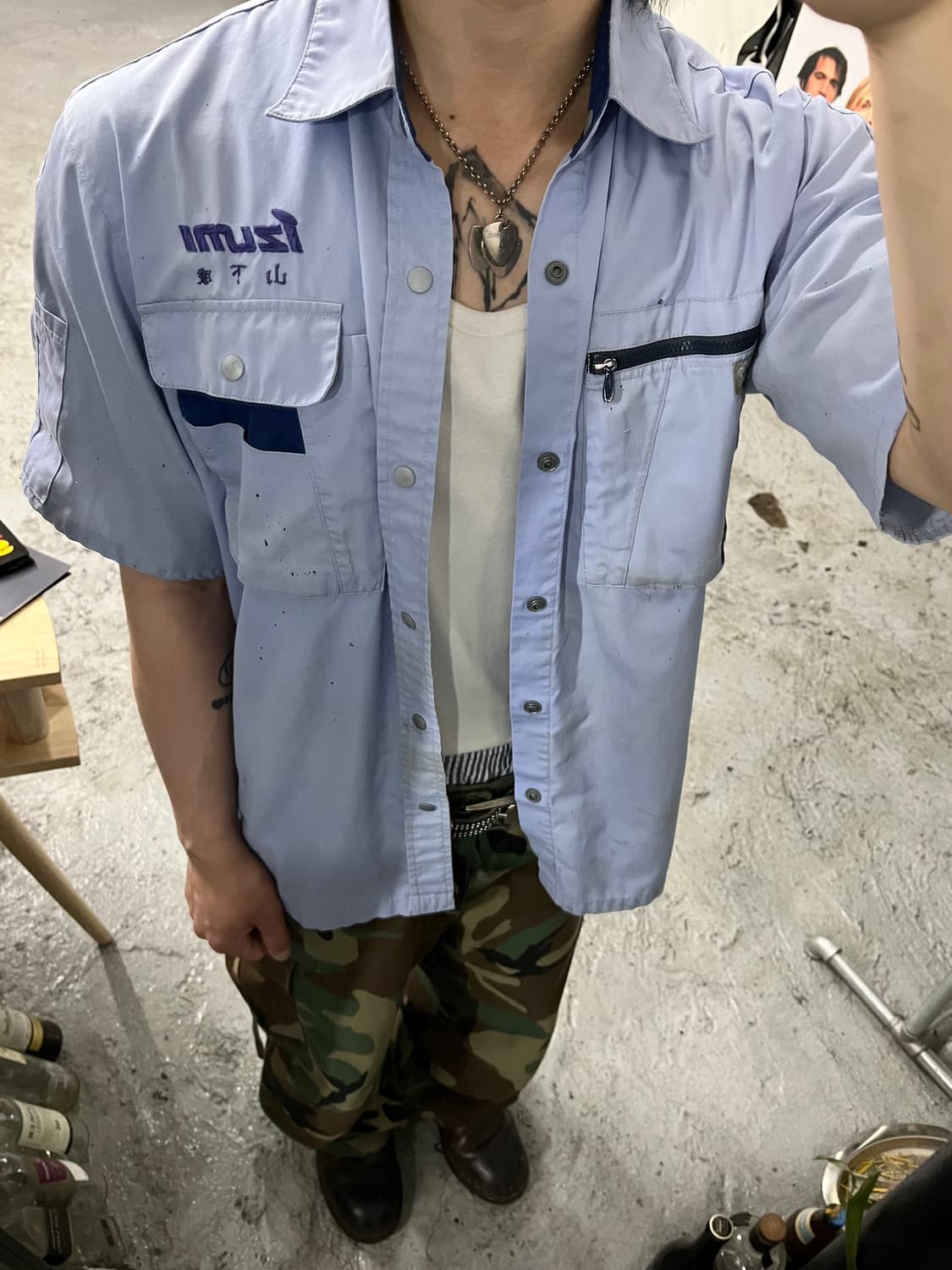 Aitoz dirty work shirt 상품이미지3