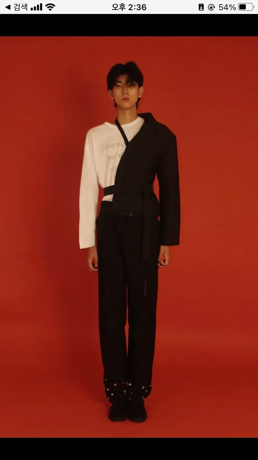 Unisex Unbalanced Jacket 상품이미지1