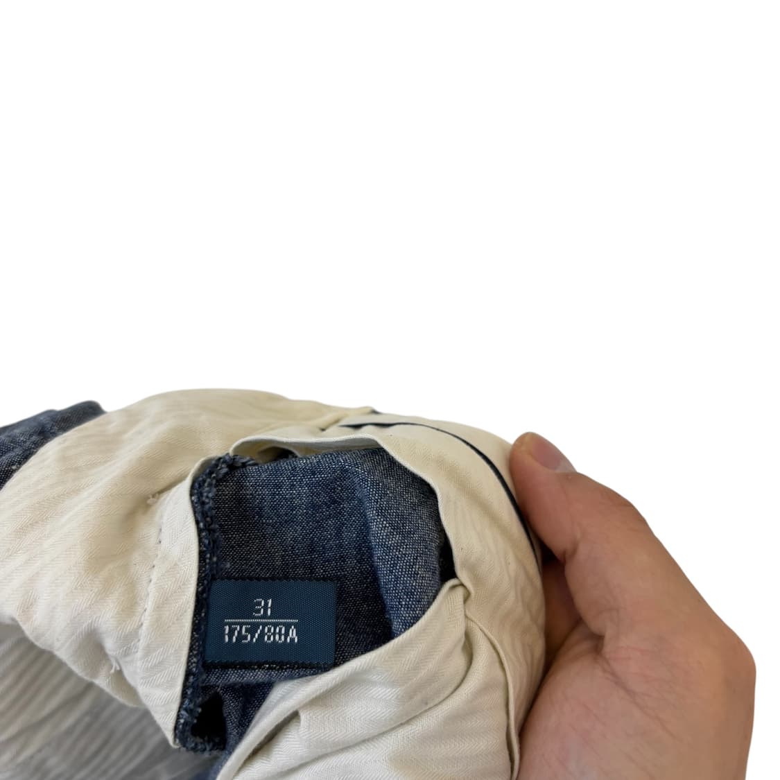 폴로 랄프로렌 샴브레이 하프 팬츠 상품이미지4