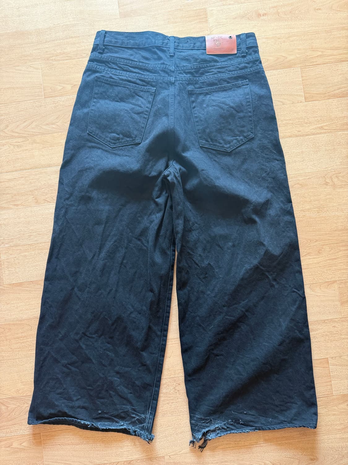 노페이스 스튜디오 블랙 셀비지 울트라 레귤러 L 상품이미지1