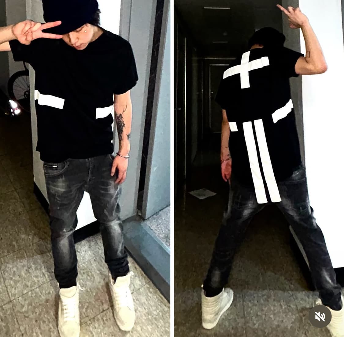 Givenchy 12ss Cross Patch T shirt 상품이미지2