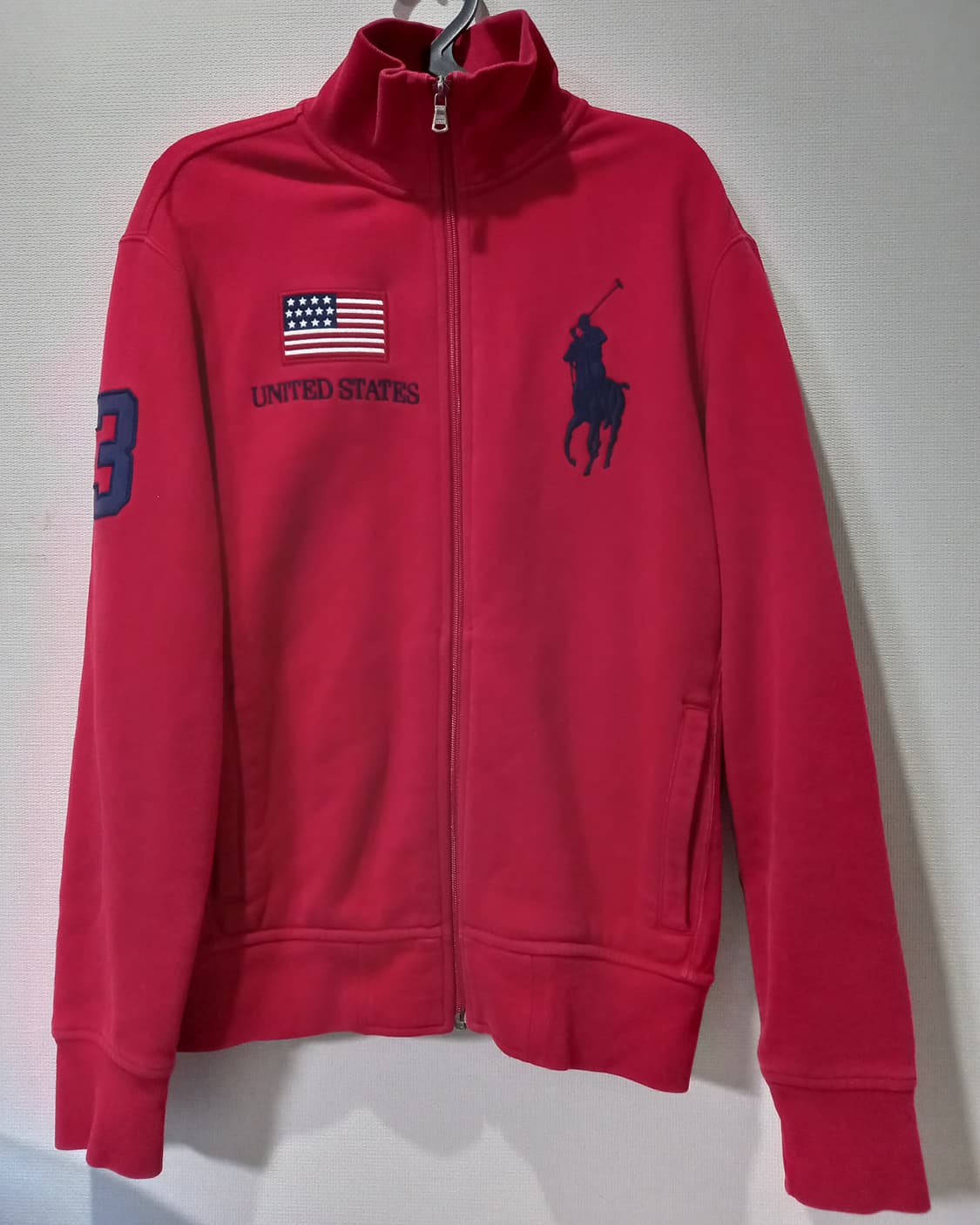 폴로 POLO 빅포니 USA  성조기 집업 90/S 상품이미지1