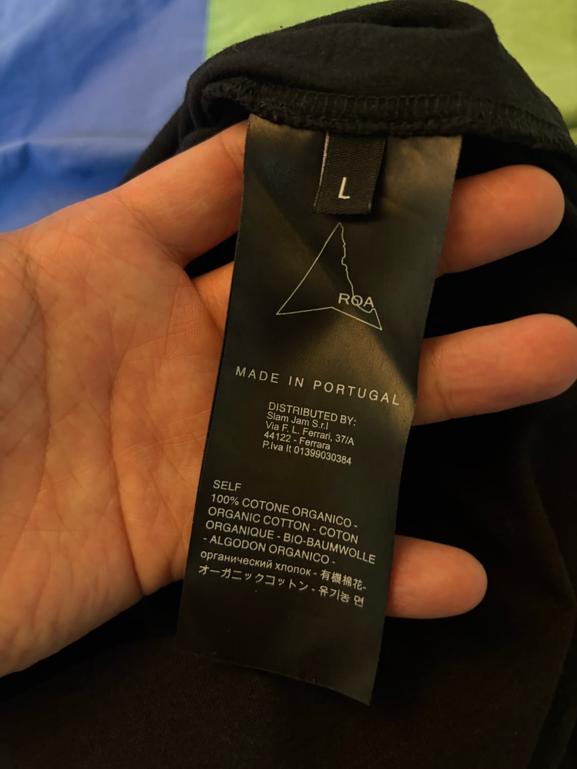 로아 하이킹 티셔츠 블랙 반팔티 상품이미지4