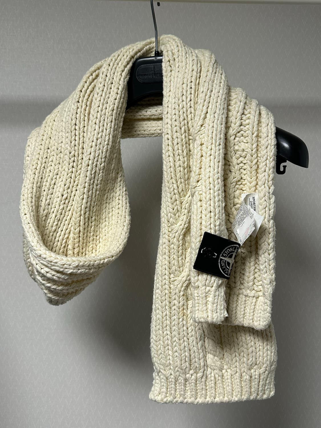 스톤아일랜드 아카이브 와펜 목도리 os 국내판 상품이미지1