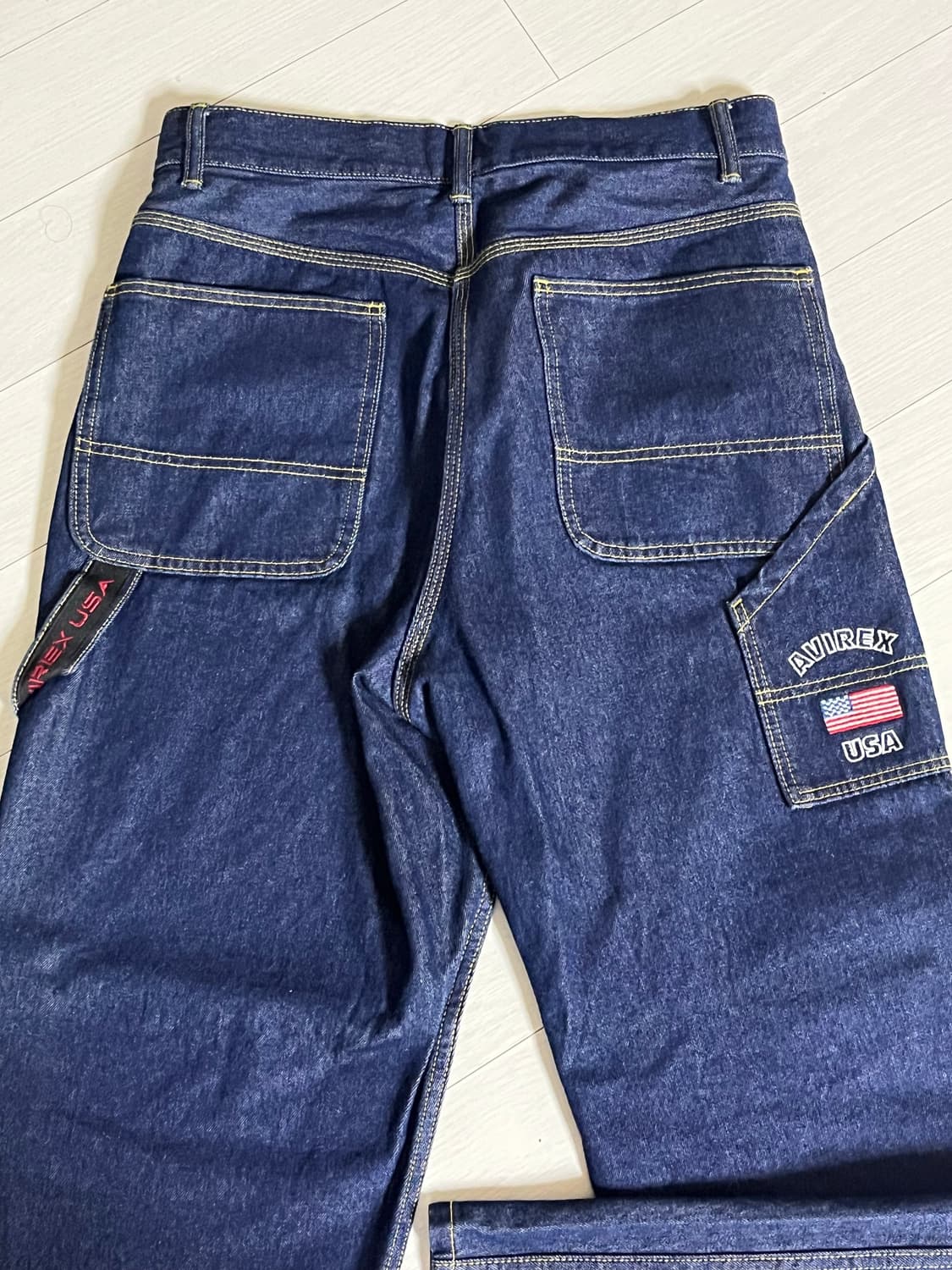 아비렉스 카펜터 데님팬츠 상품이미지7