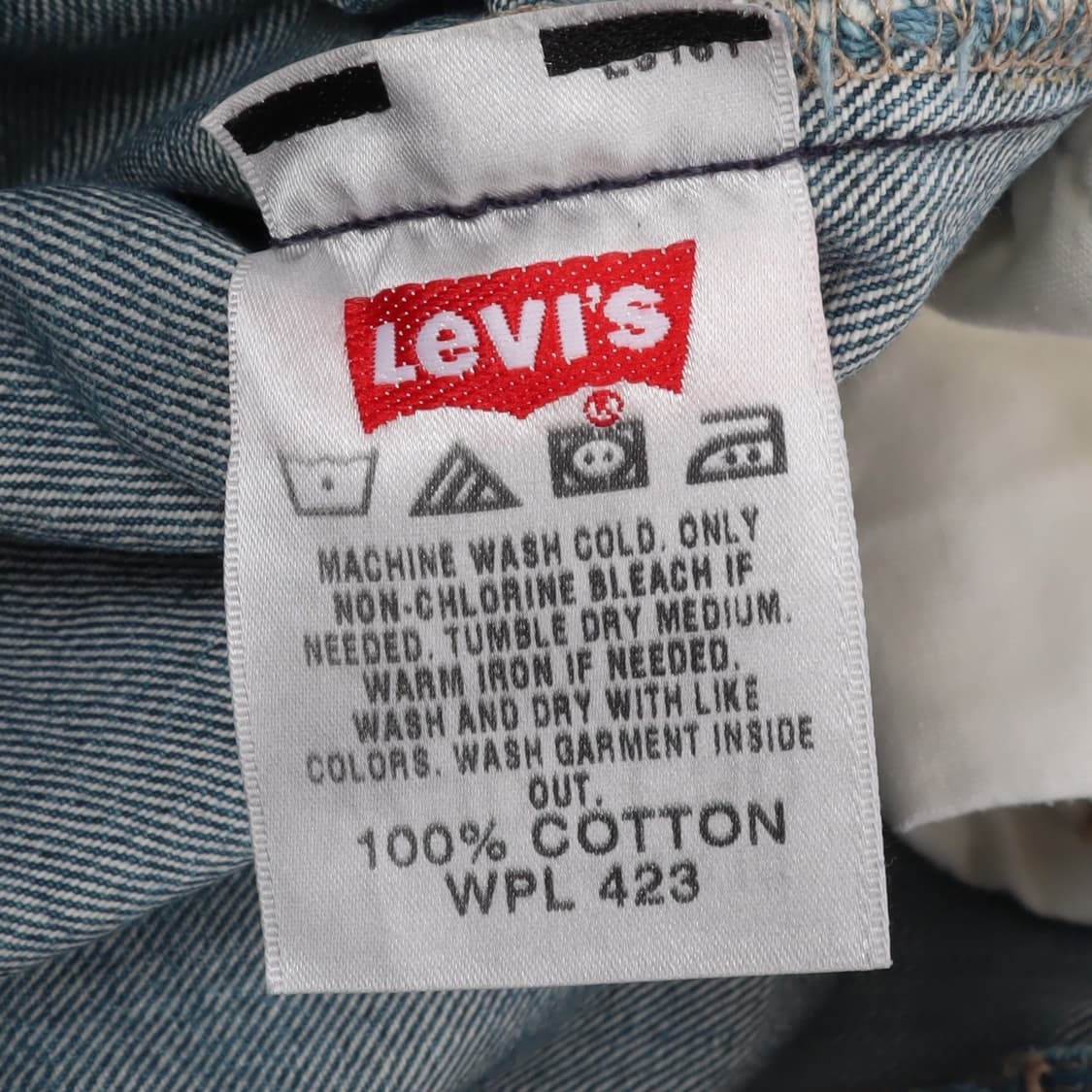 리바이스 501 스트레이트 레그 버튼플라이 데님팬츠 상품이미지9