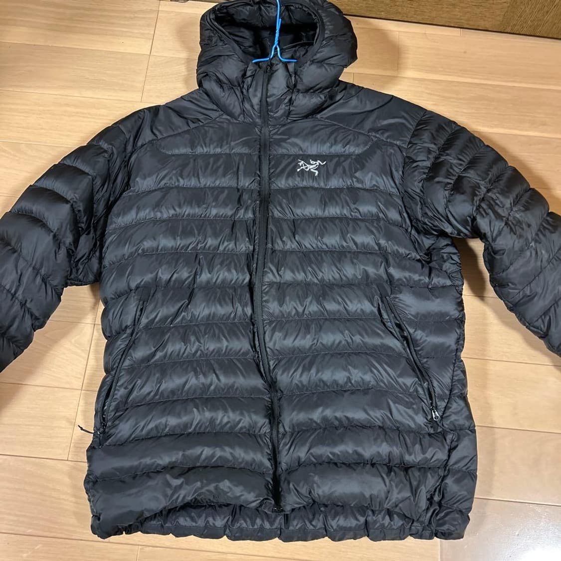 (xl) 아크테릭스 세륨 후디 블랙 다운자켓 상품이미지2