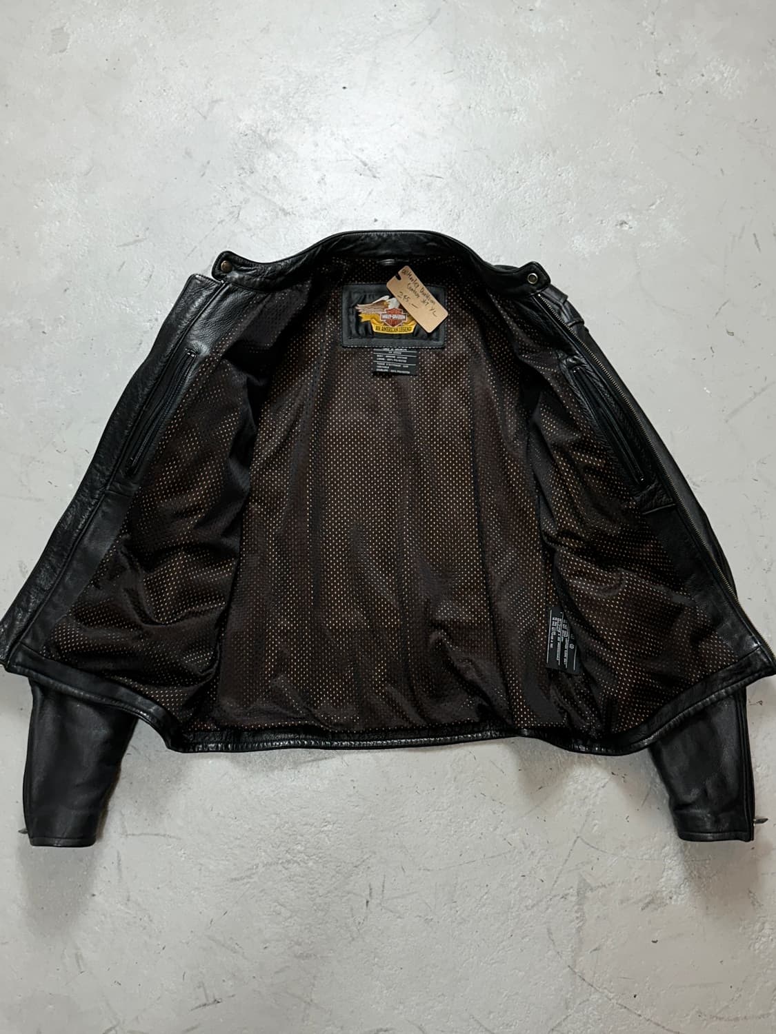 00's 할리데이비슨 레더 라이더 자켓 빈티지 레더자켓 상품이미지7