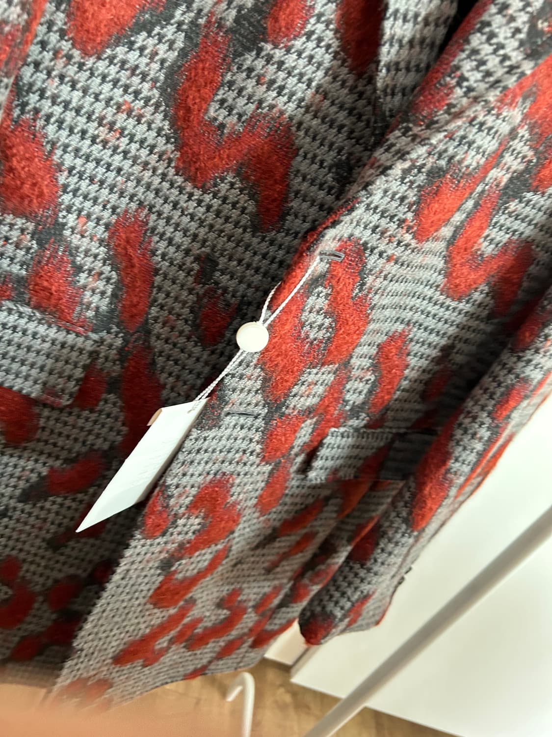 마르지엘라 불꽃 펀칭 울 코트 상품이미지5