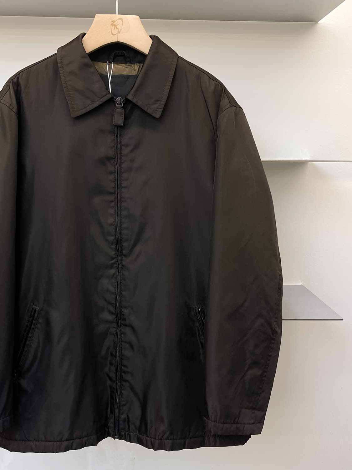 프라다 브라운 나일론 집 자켓 상품이미지3