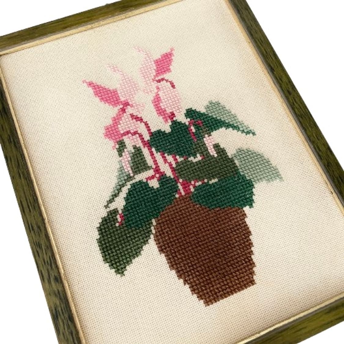 독일 빈티지 알프스 제비꽃 액자 상품이미지2