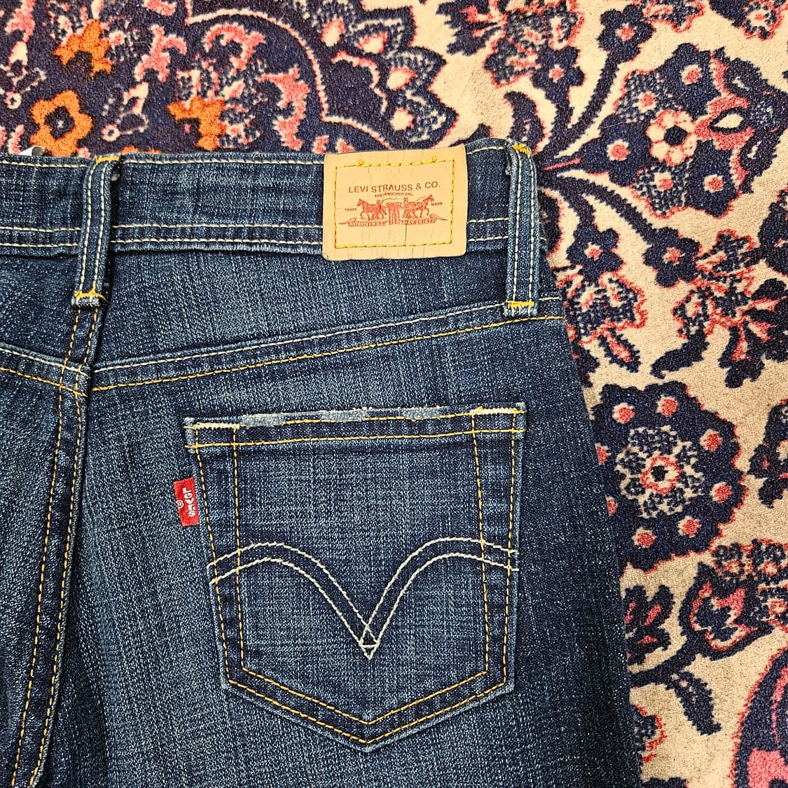 리바이스(Levis) 00's 슈퍼로우 No.518 부츠컷 데님  상품이미지3