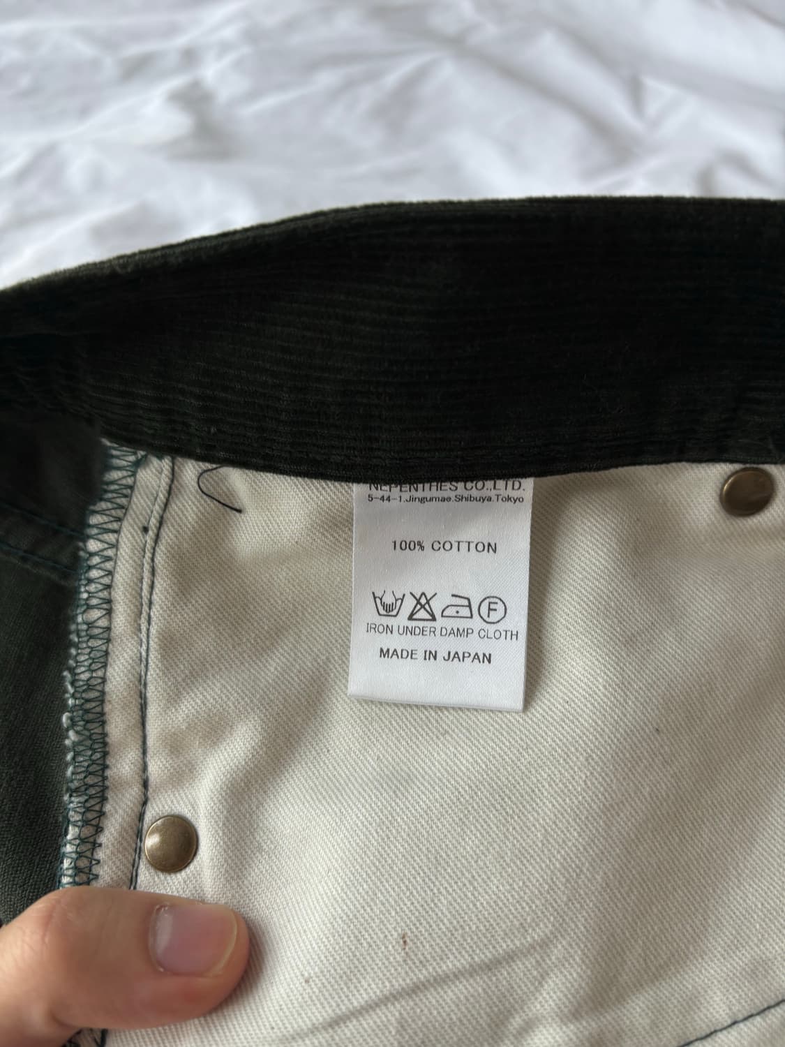 니들스 코듀로이 팬츠 s사이즈 상품이미지7