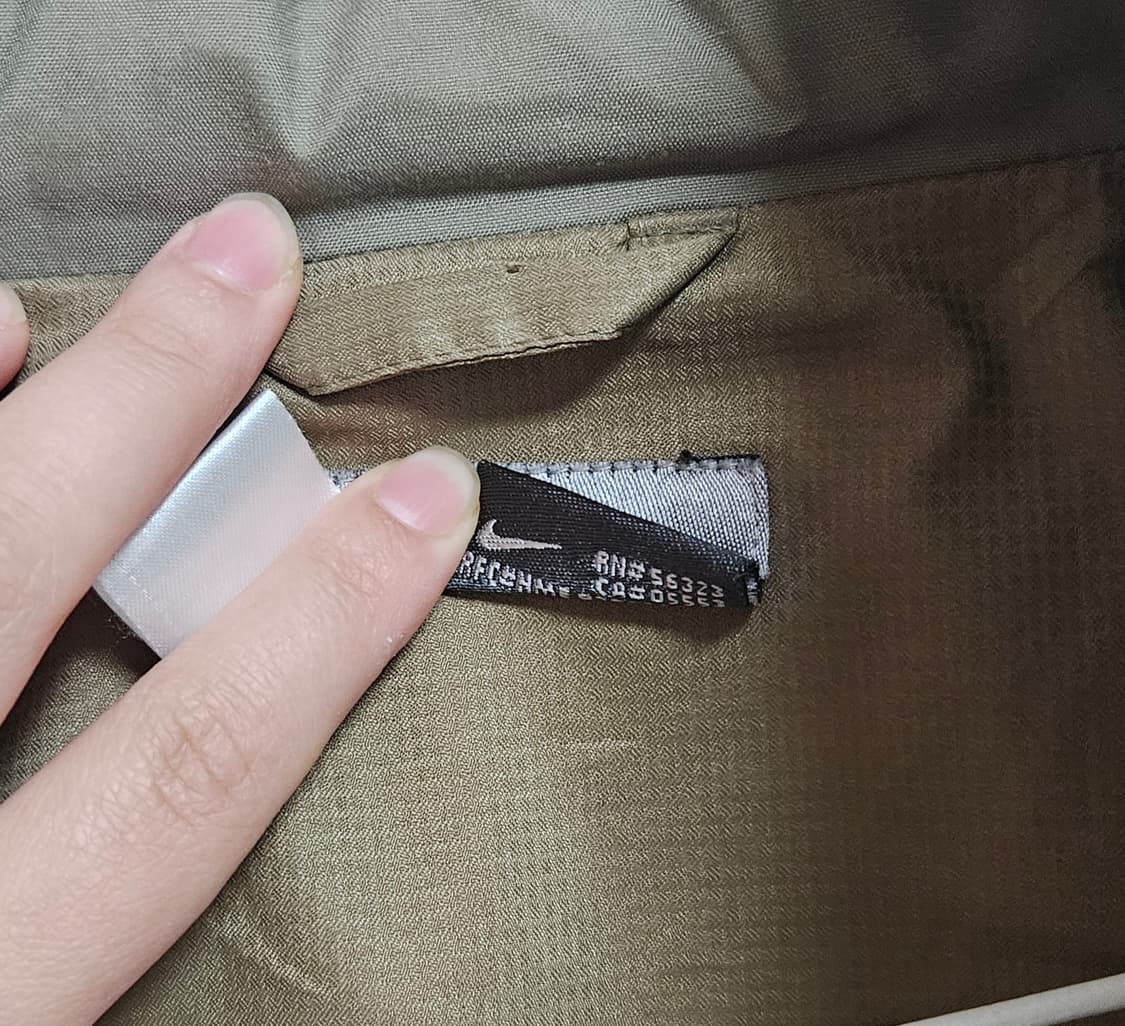 나이키 스누시 00's 라이트브라운 카키 올드스쿨 바람막이L/초코나무숲맛 상품이미지8