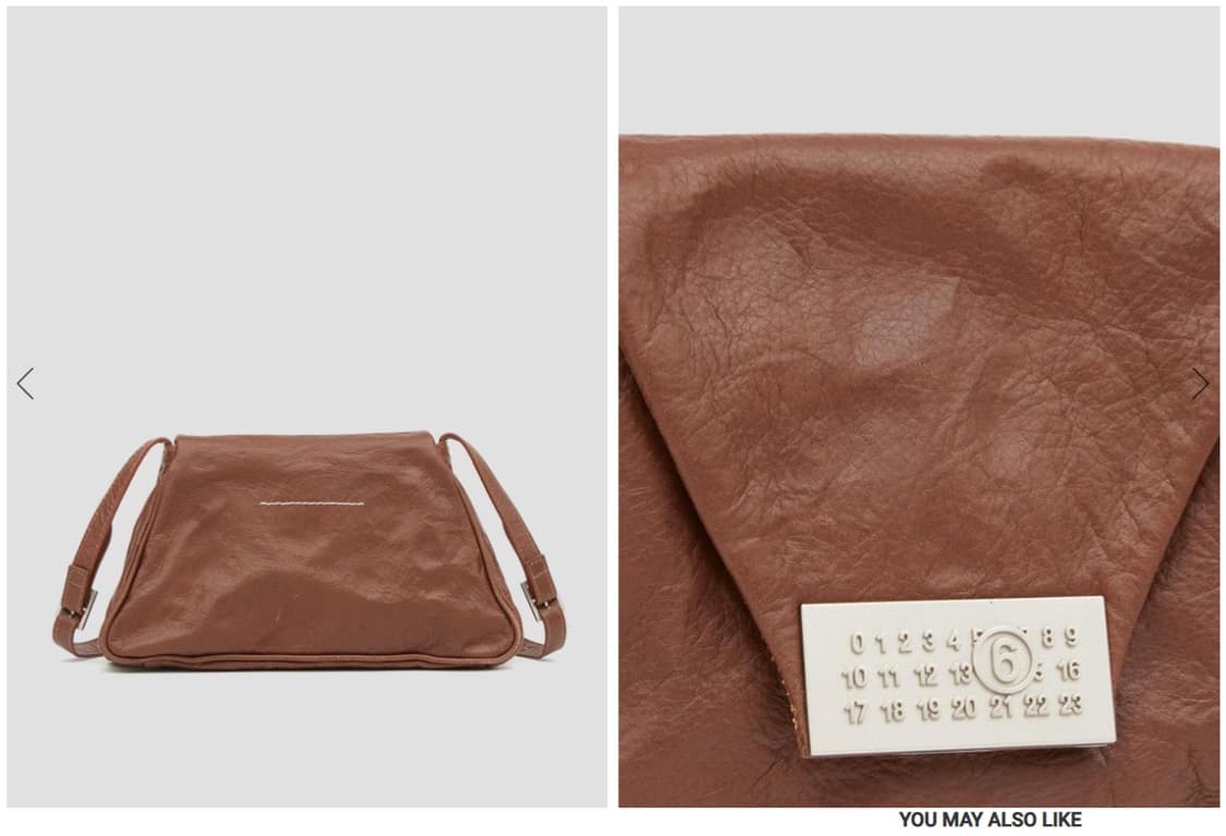 MM6 누메릭 숄더백(러스티브라운) 상품이미지2