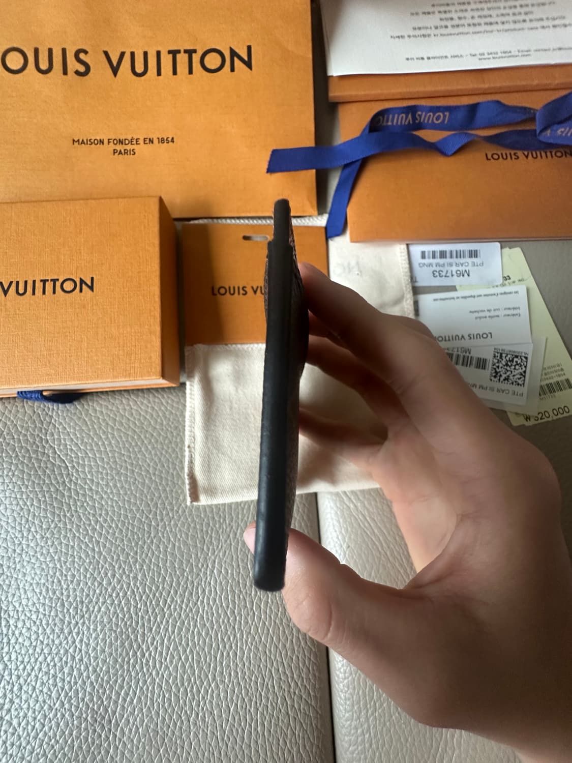 [풀구성] 루이비통 아르마냑 카드지갑 상품이미지3