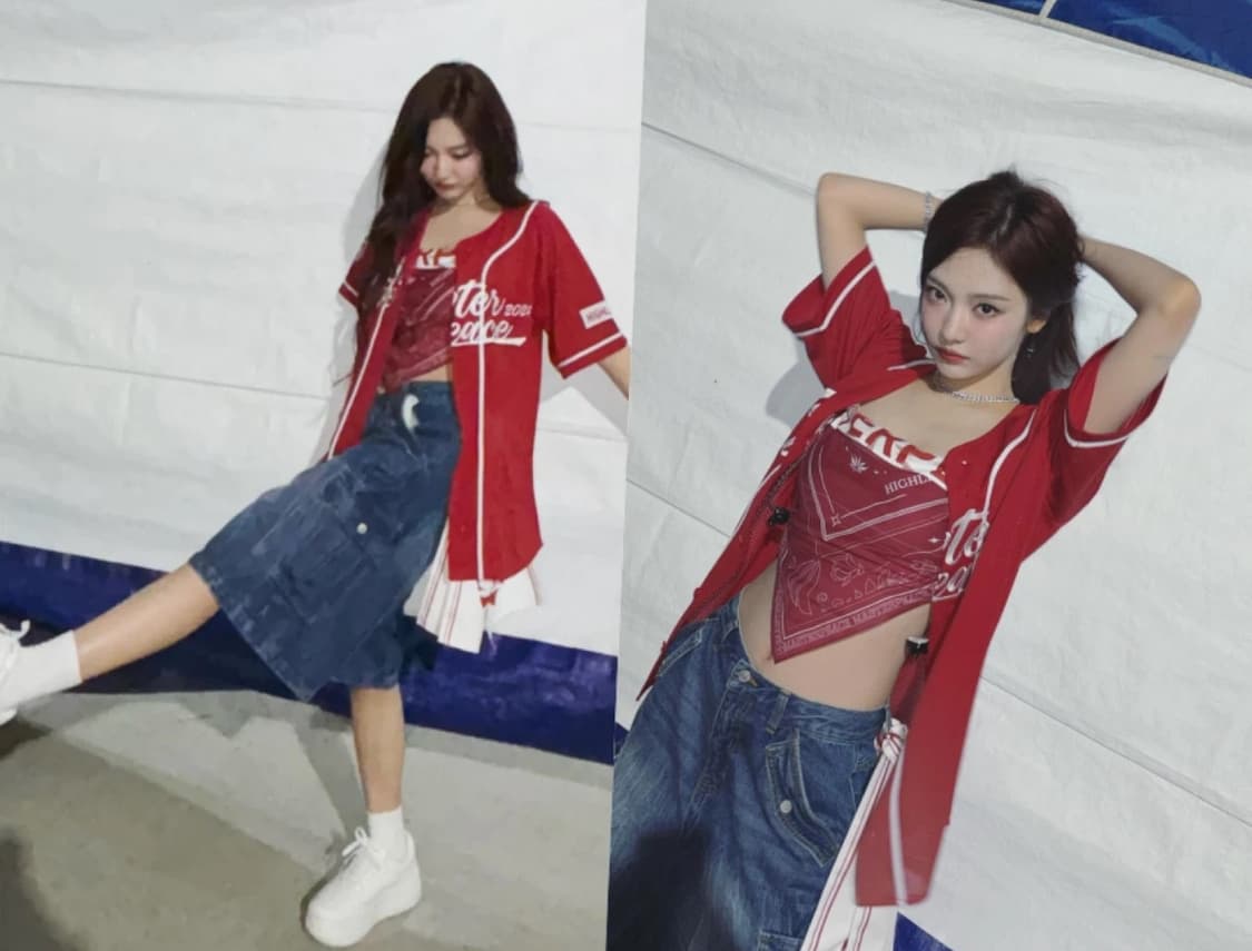 팬시클럽 버뮤다 데님 팬츠 (사이즈1) 상품이미지1