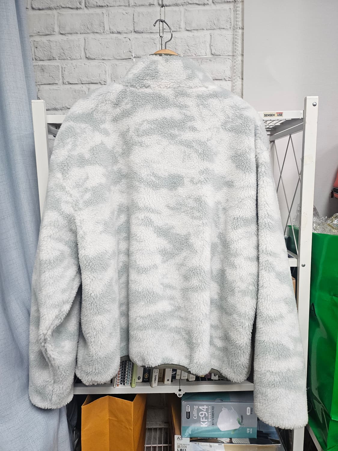 나이키 후리스자켓 110 양면 뽀글이 카모 플리스자켓 XD32 상품이미지4