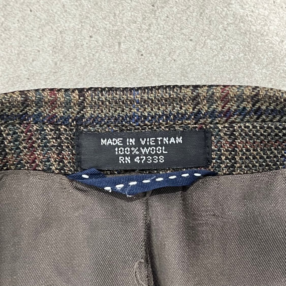 타미힐피거 엘보패치 체크블레이저 s10230 상품이미지7