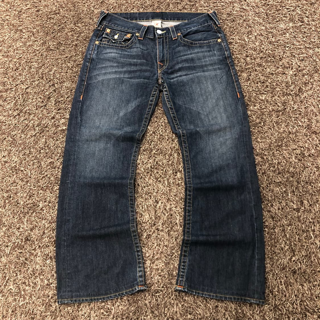 트루릴리전 부츠컷 워싱 데님 팬츠 상품이미지2