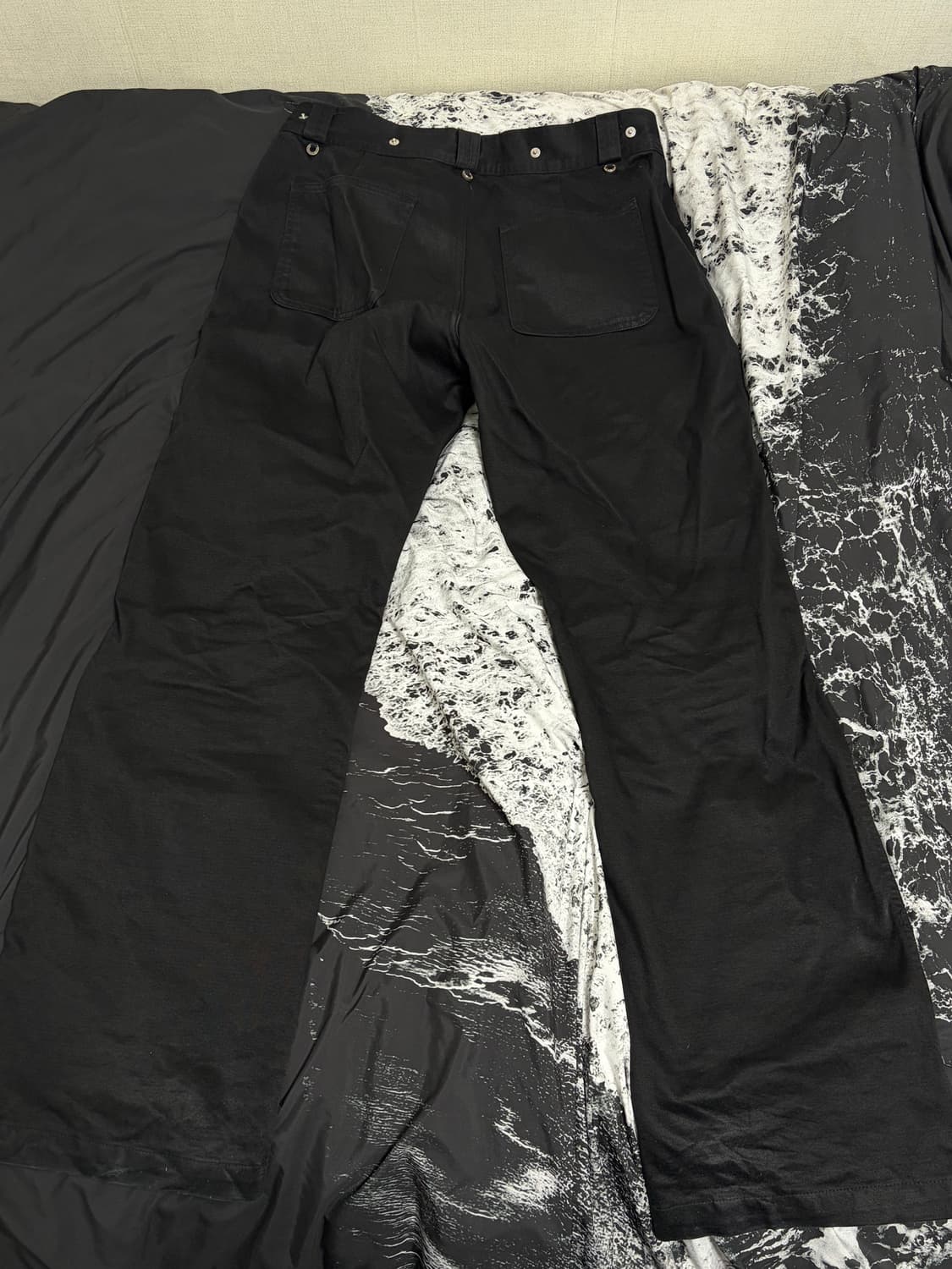 Xl) 컴퓨터 포맷 스커트 트라우져 블랙 상품이미지3