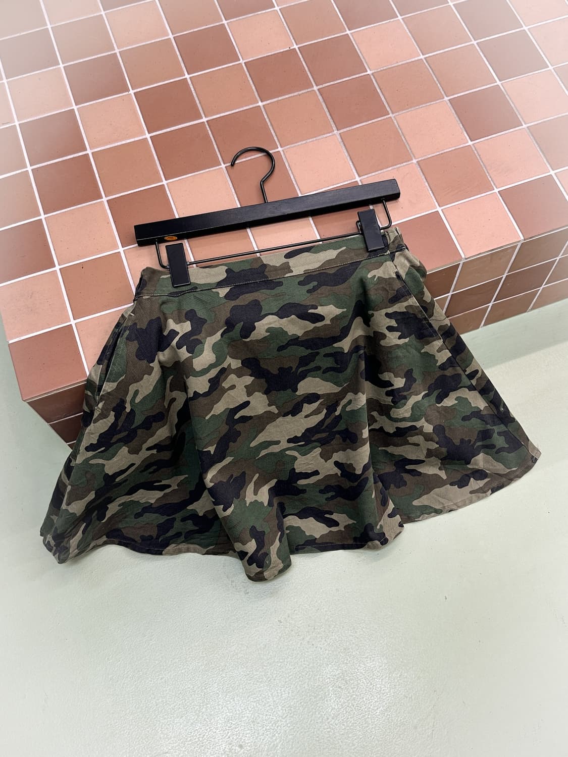 camo mini skirt 상품이미지1