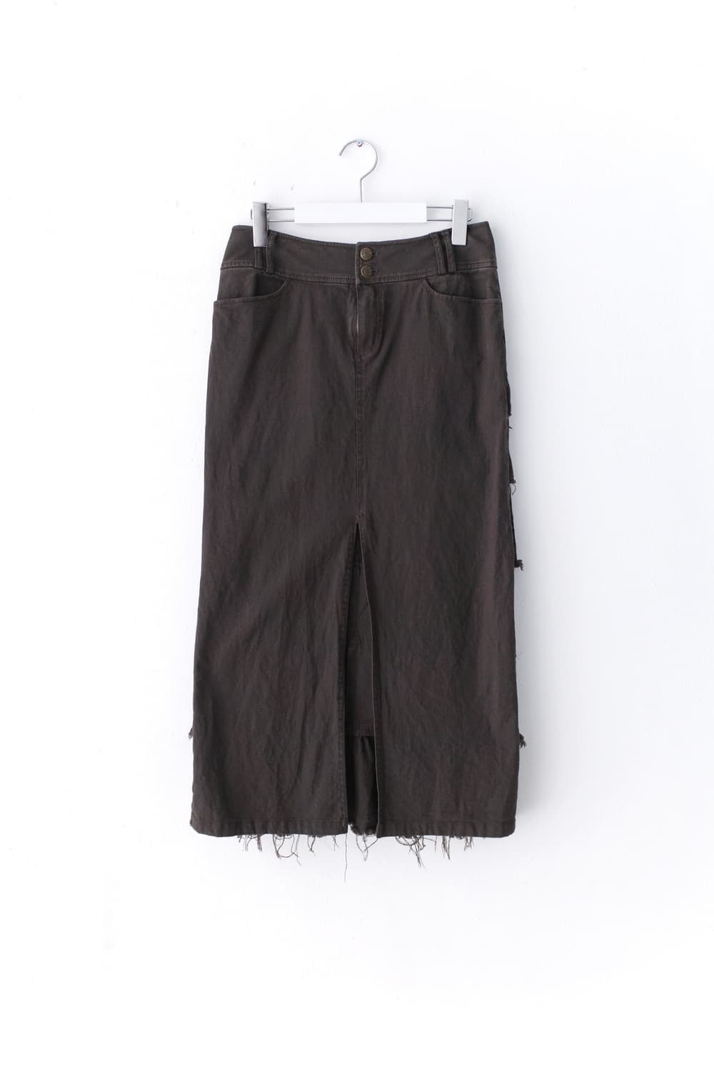 prime) frill long damage skirt 상품이미지2