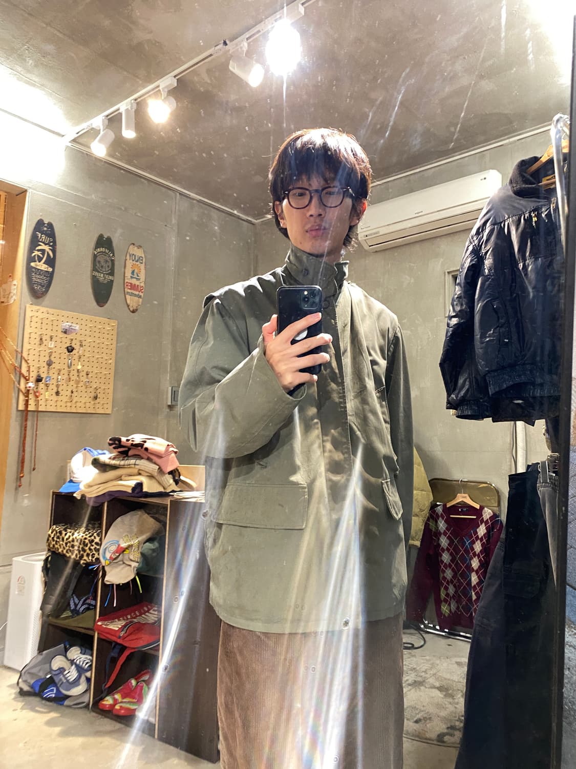 웻리스 세이지그린 프렌치자켓 상품이미지1