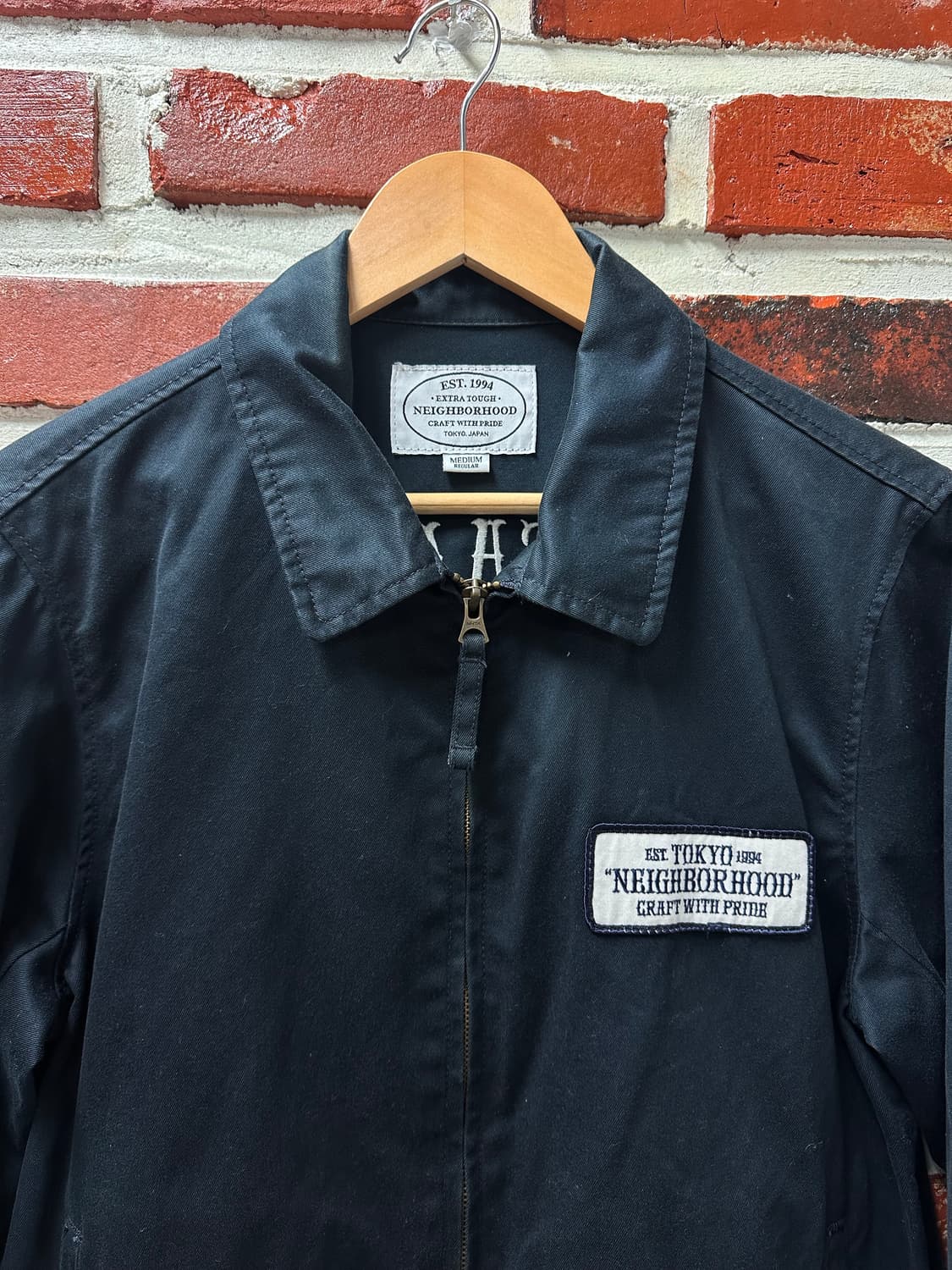 (M)네이버후드 켄달 워크 자켓 네이비 상품이미지3