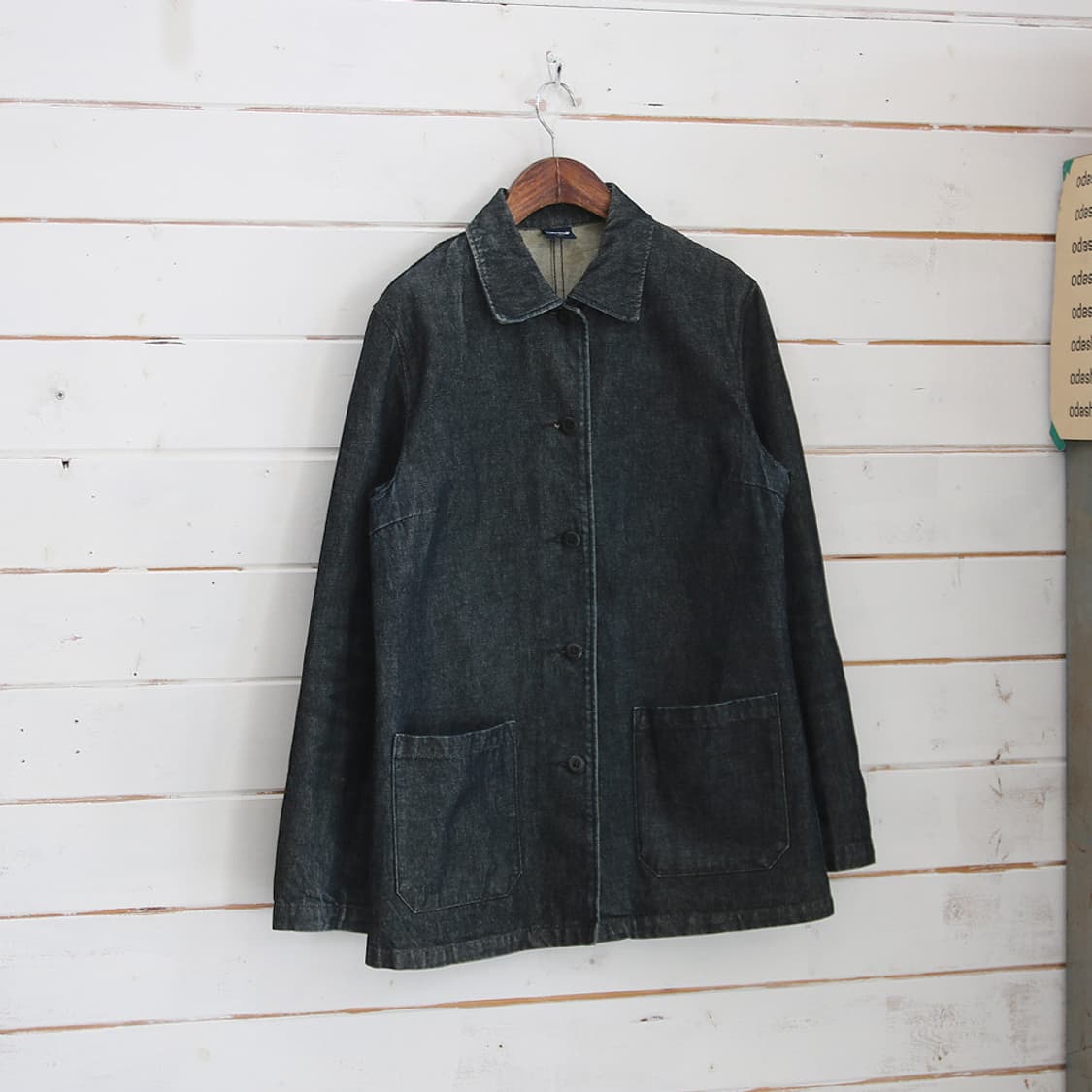 유니클로 데님 커버올 자켓 (여성용 L) 상품이미지2