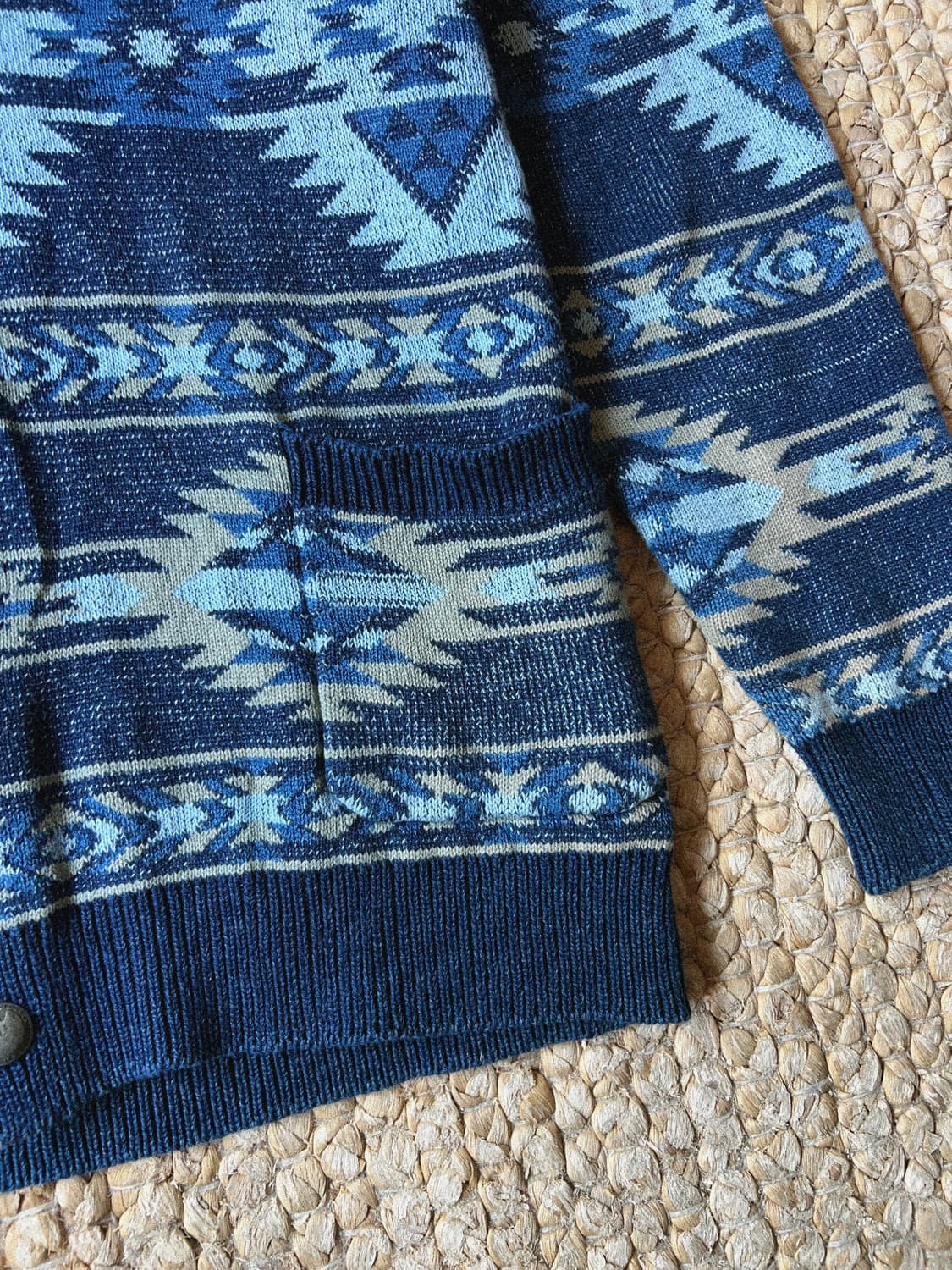 ROYALPALM Indigo Navajo Knitwear 상품이미지3