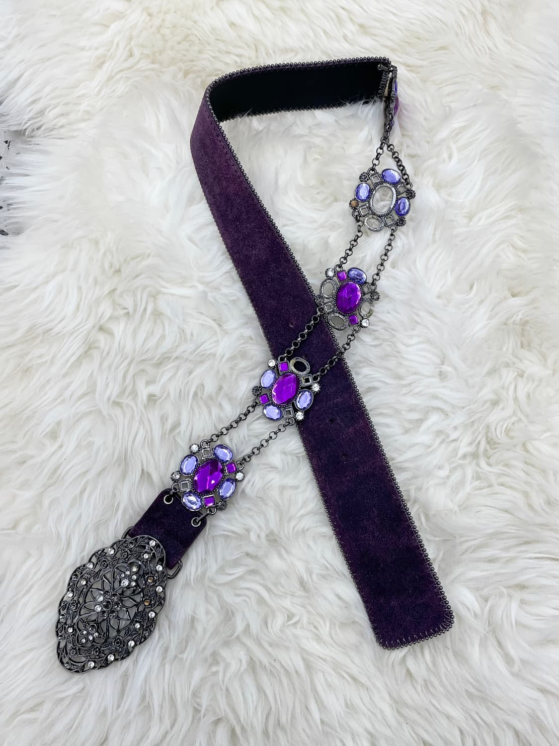 오리엔탈 페어리 큐빅 체인 벨트 상품이미지2