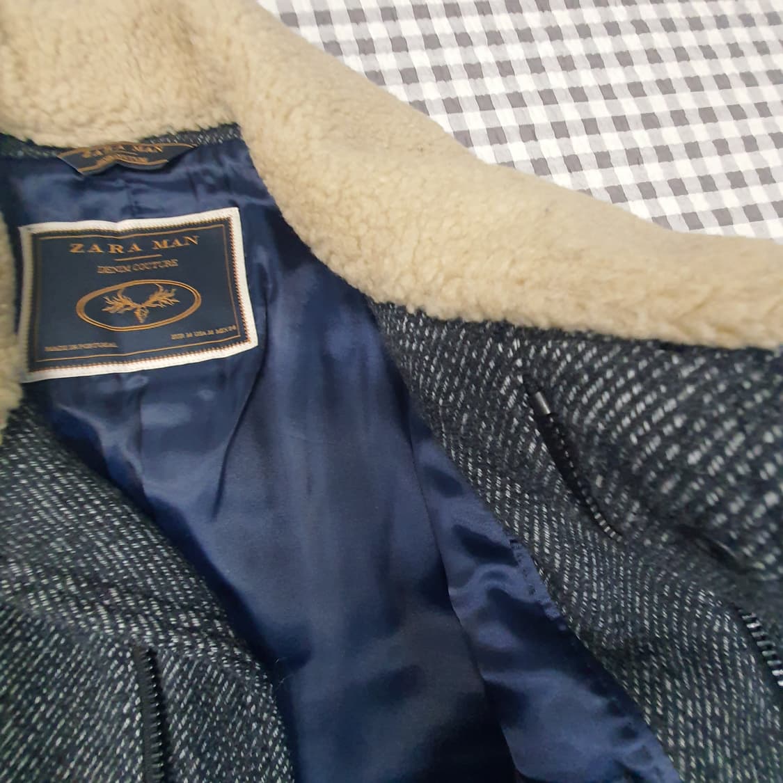 자라 추동 모직코트 남자95 상품이미지5