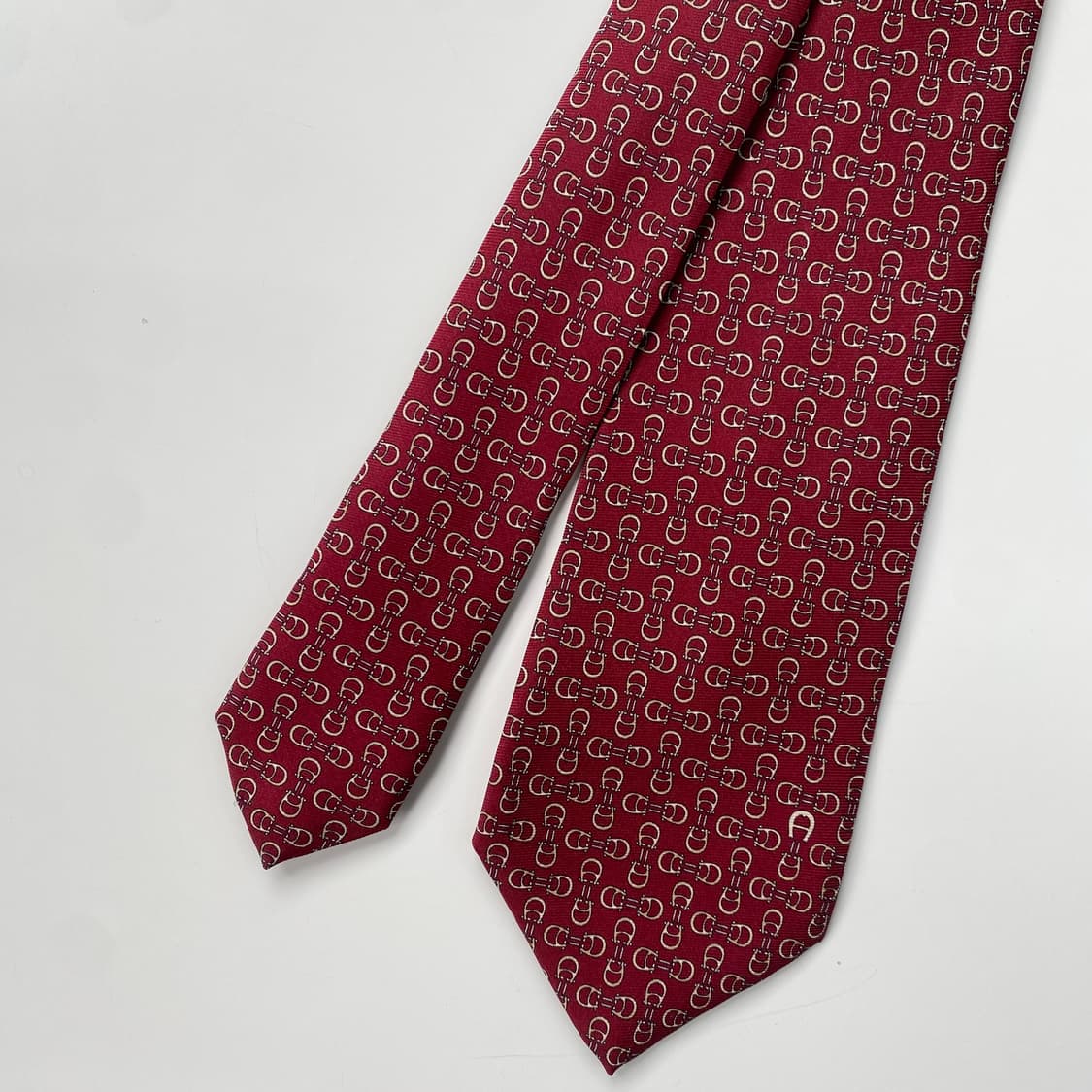 아이그너(AIGNER) 모노그램 정품 명품넥타이 8.3cm 상품이미지3