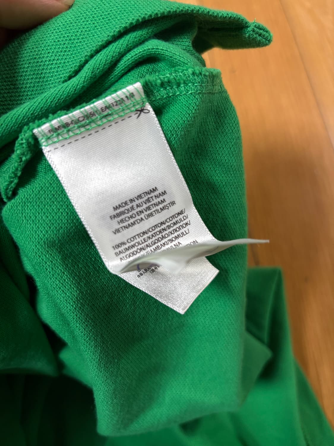 빈티지 폴로 랄프로렌 빅포니 카라티 XL(정품확실) 상품이미지7