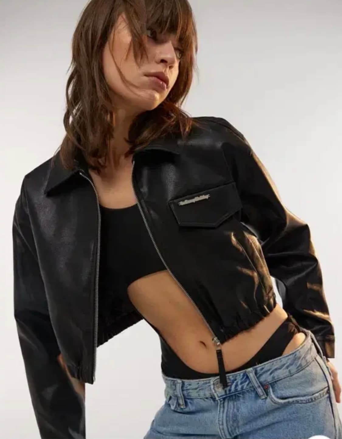 오디너리홀리데이 레더 자켓 상품이미지1