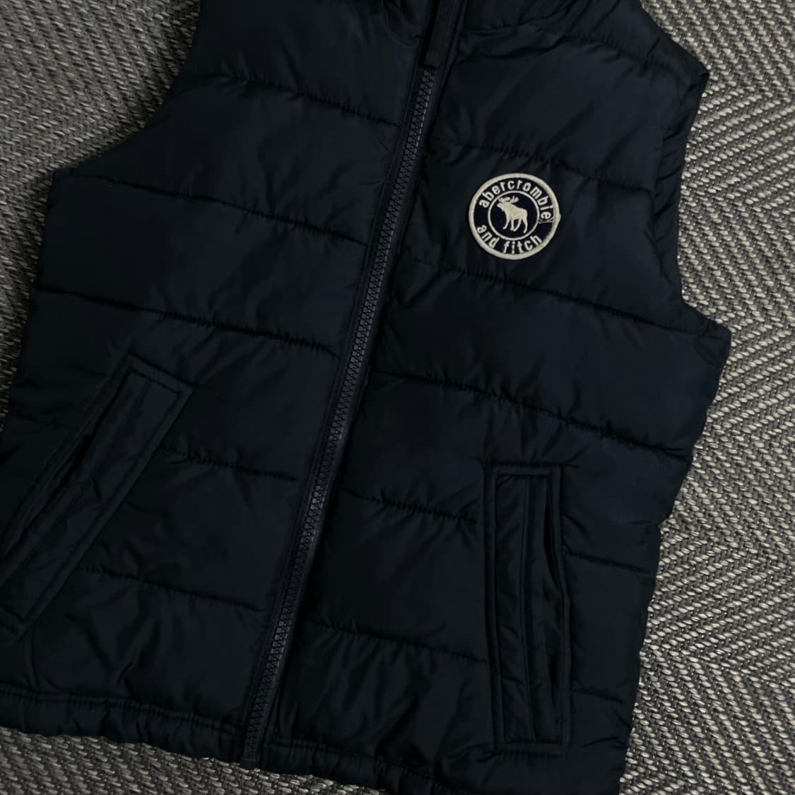 아베크롬비 y2k 크롭 빈티지 다운 베스트y 4447 상품이미지3