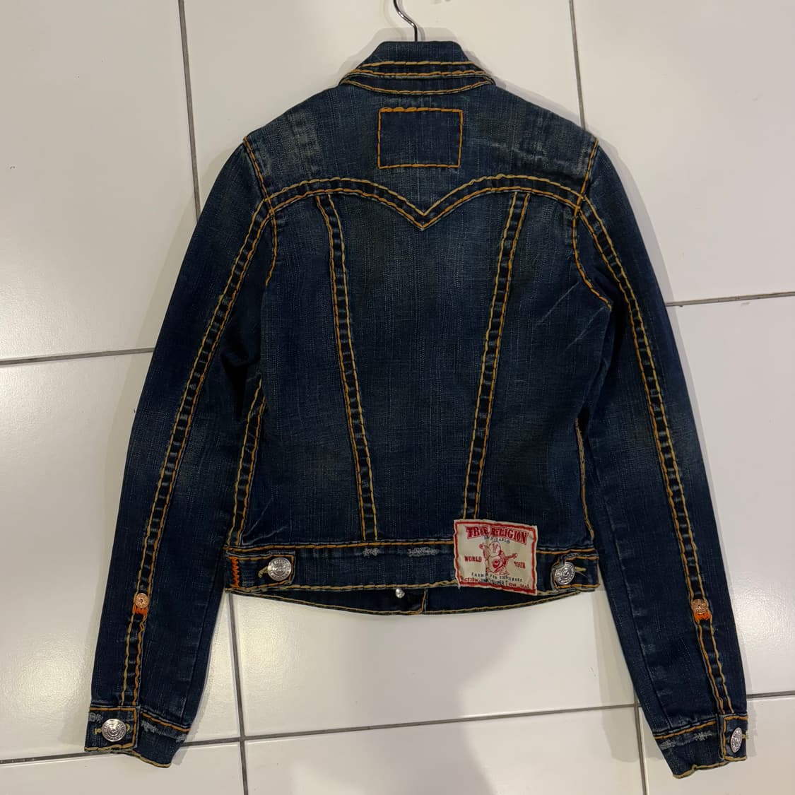 트루릴리젼 시그니쳐 데님 트러커 우먼스 자켓 상품이미지3