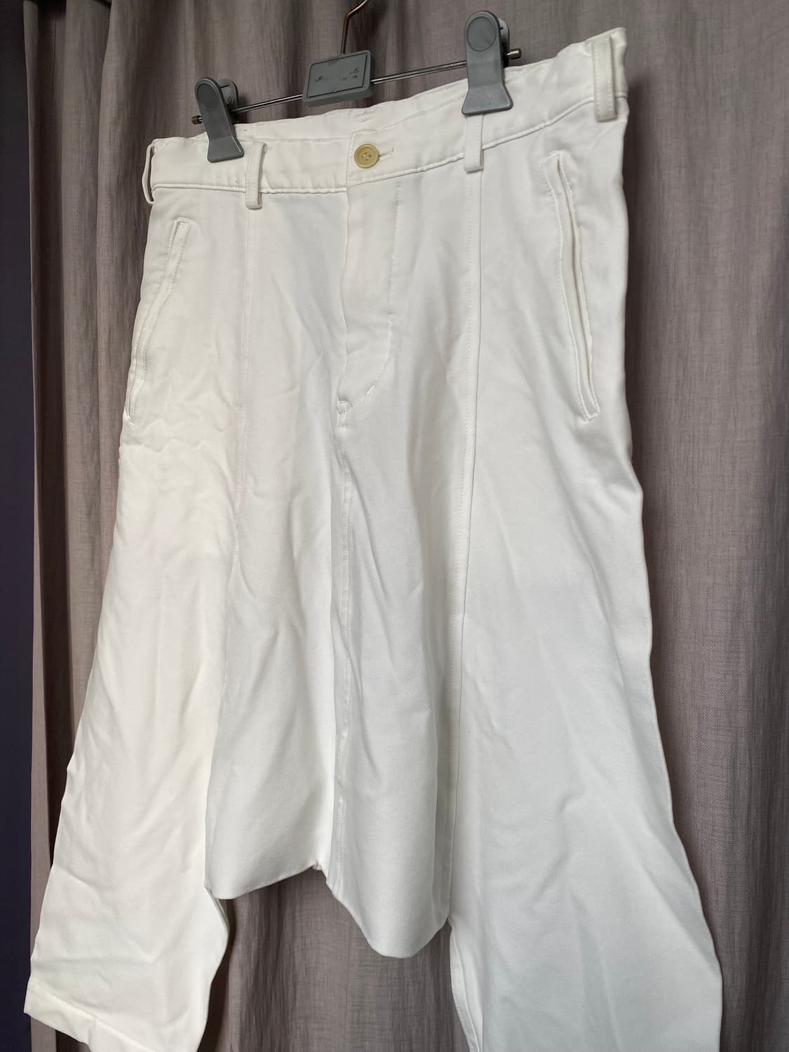 CommedesGarcons black drop-crotch pants 상품이미지3